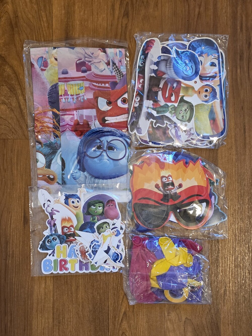 Inside Out Party Birthday Party Set